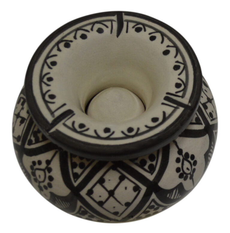 smoke ashtray medium fes black