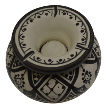 smoke ashtray medium fes black