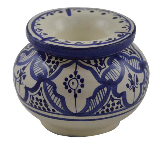 smoke ashtray medium fes blue