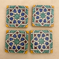 Moroccan tiles handmade and hand painted, decorative Moroccan tiles.